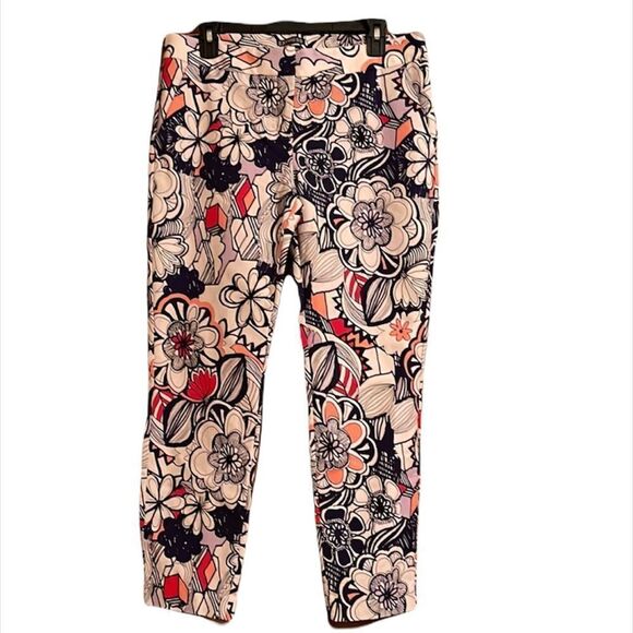 ✨ Geo Floral print Columnist Ankle pant✨ - Picture 6 of 8
